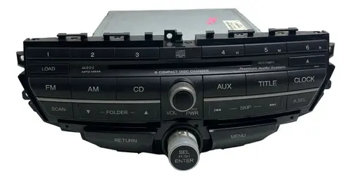 Radio Original Honda Accord 2009 C/ Botao Som -8898
