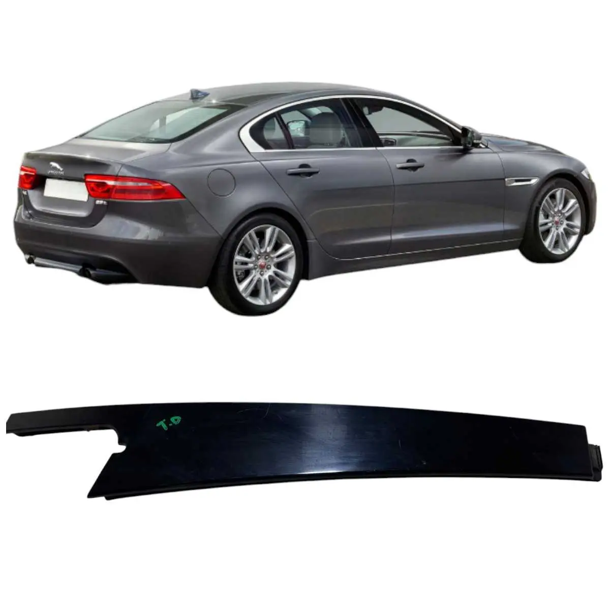 Acabamento Ext Porta Traseira Direita Jaguar XE 2016 -Cx200