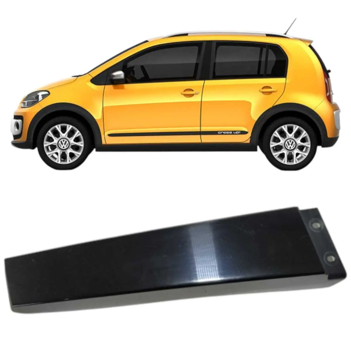 Moldura Externa Coluna Esquerda Vw Up 1.0 Cross 2017 -17987