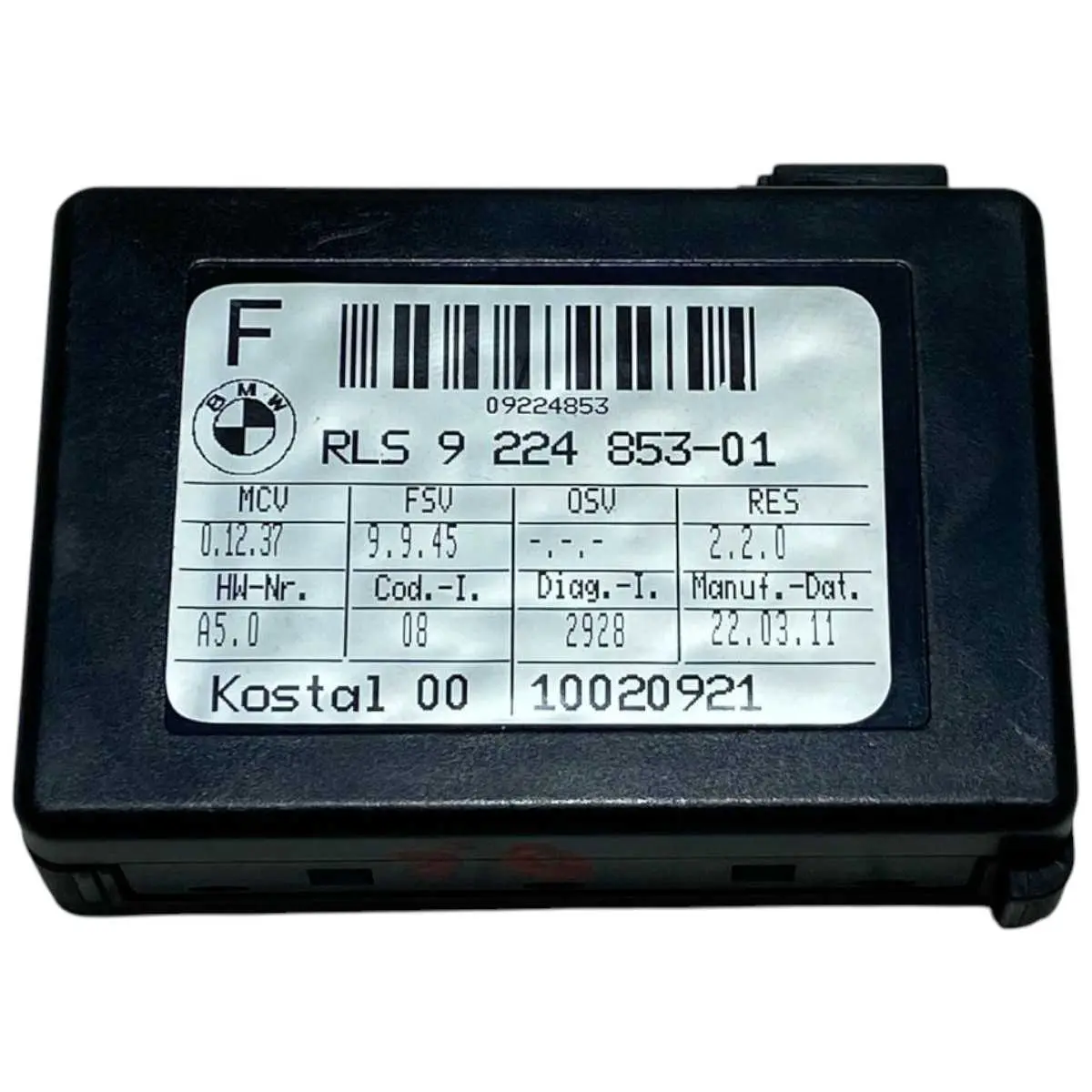 Sensor Chuva Bmw X1 2.0 2012 922485301 -18378