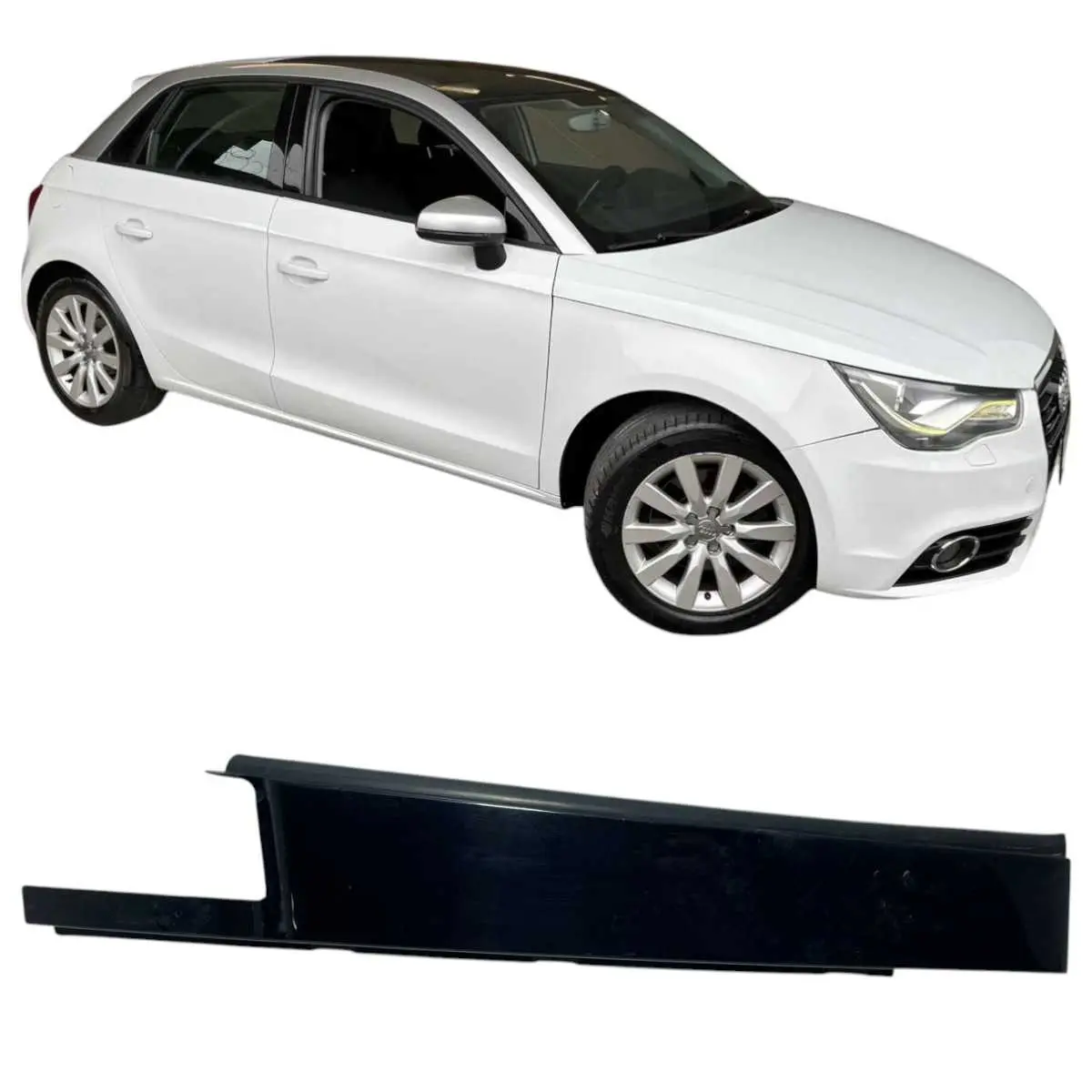 Acabamento Externo Porta Traseira Esquerda Audi A1 2012 6147