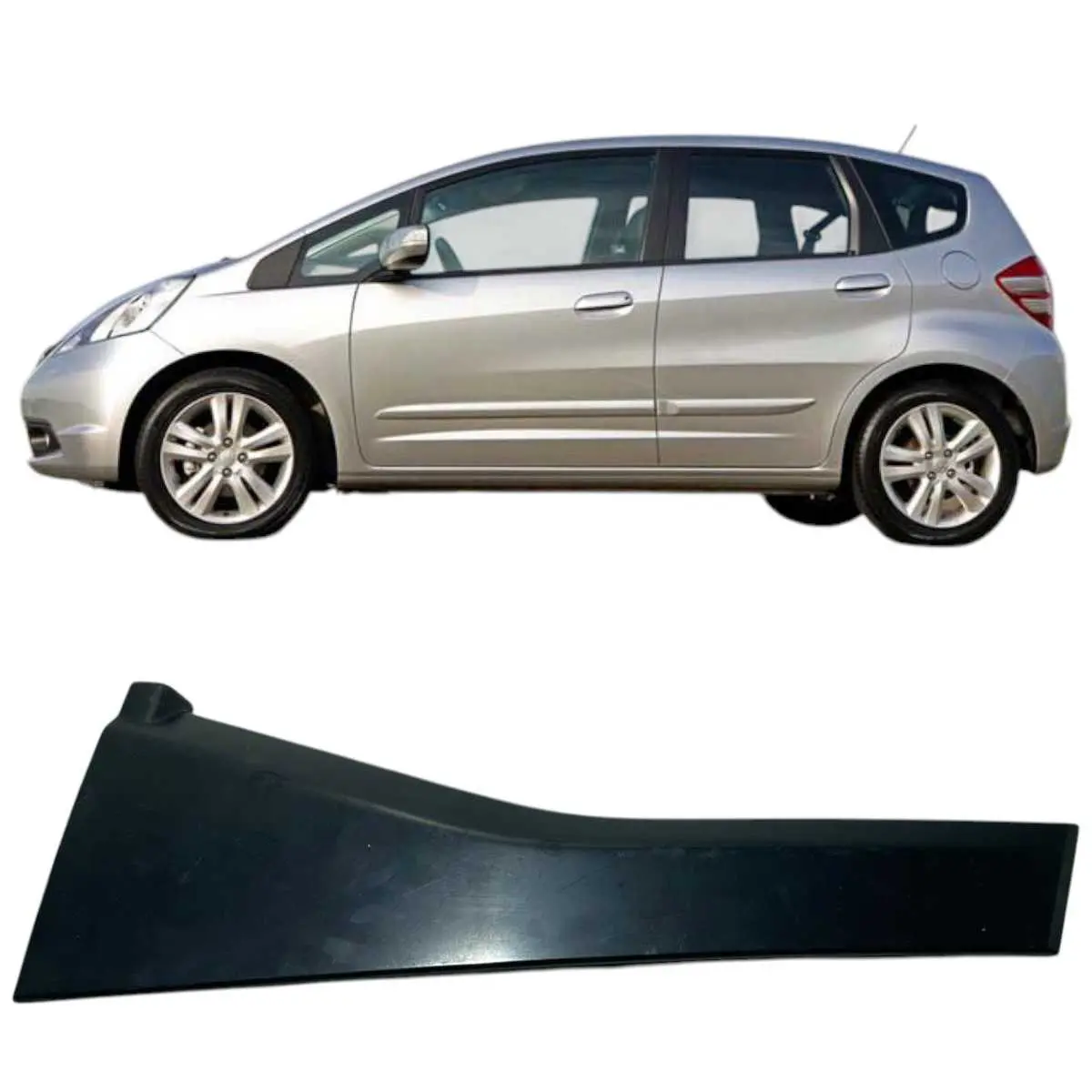 Acabamento Ext Porta Traseira Esquerda Honda Fit 2010 -Cx208