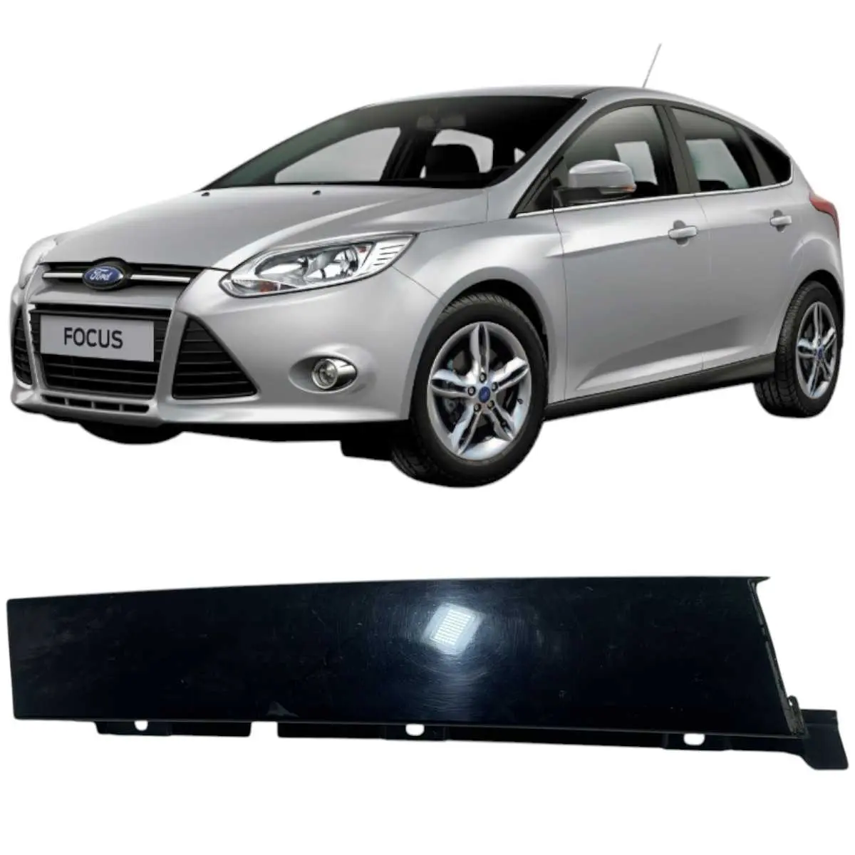 Acabamento Ext Porta Diant Esquerda Ford Focus 2015 -20026