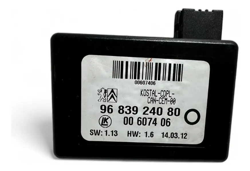 Módulo Sensor Chuva Citroen Ds3 9683924080 -11451