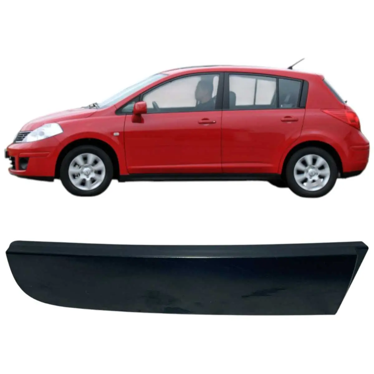 Acabamento Ext Porta Tras Direita Nissan Tiida 2008 -20296