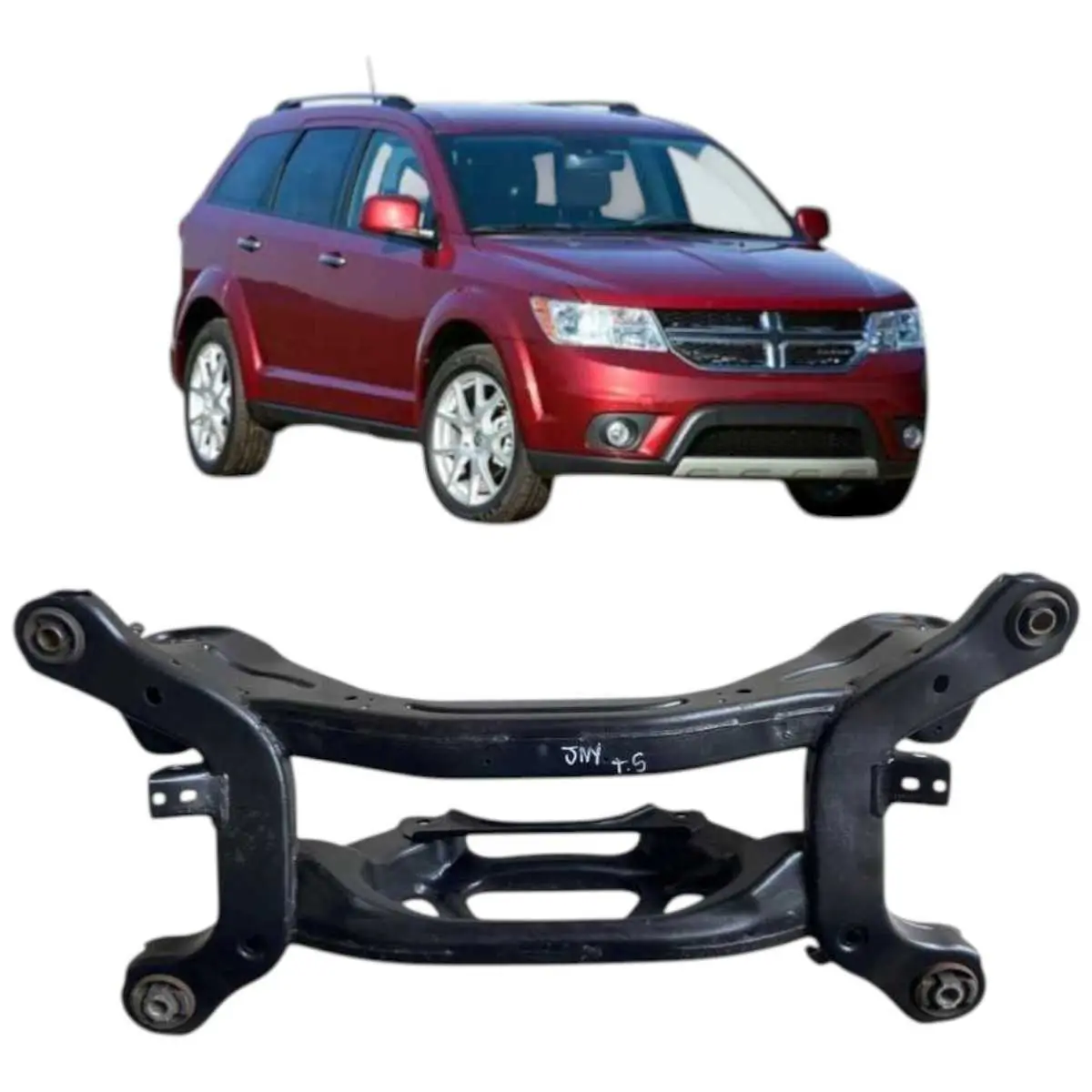 Agregado Traseiro Dodge Journey 2.7 V6 2010