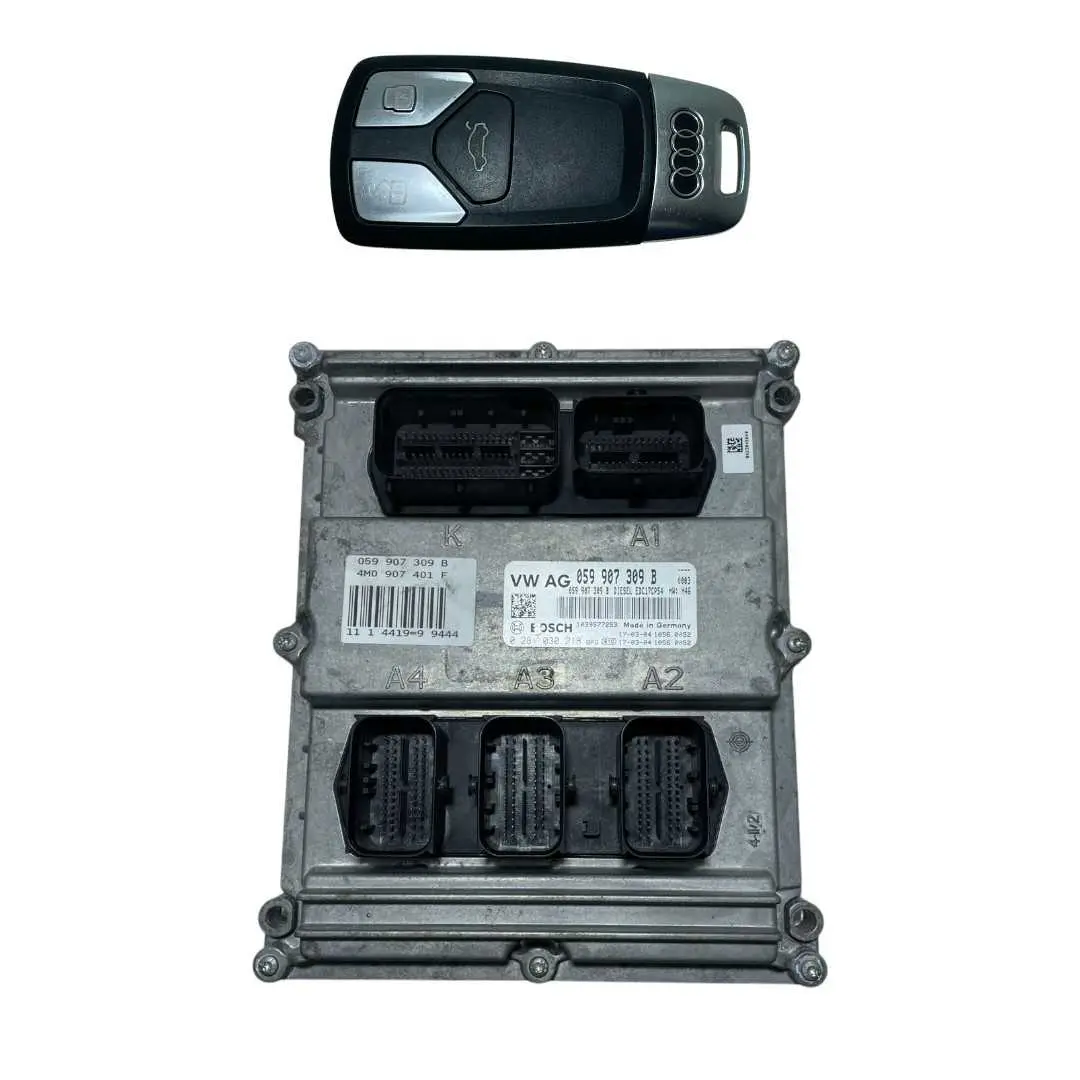 MODULO INJECAO AUDI Q7 2017 059907309B c/ chave -10793